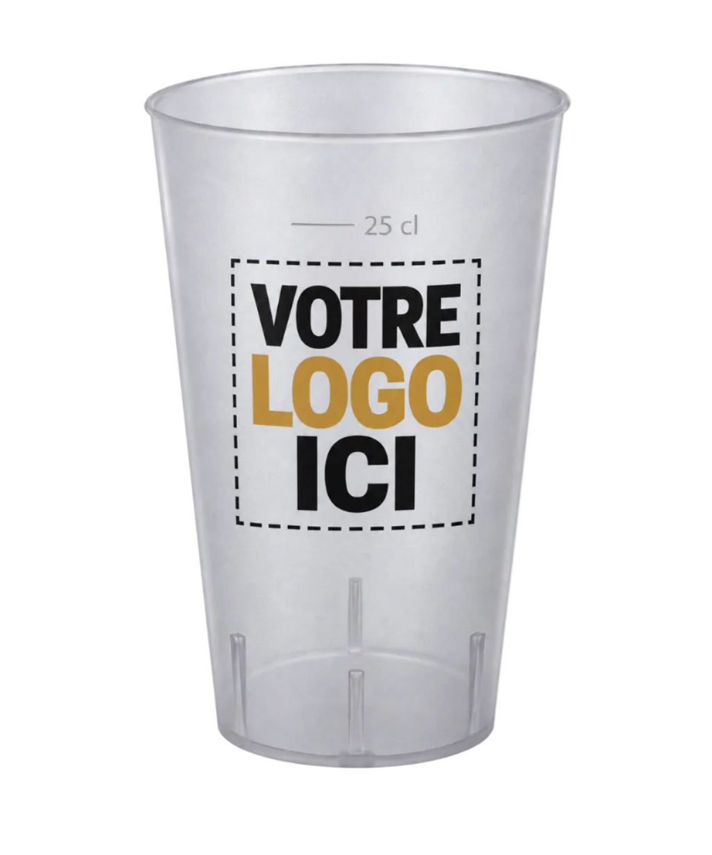 Verre Plastique / Ecocup - Personnalisé -
