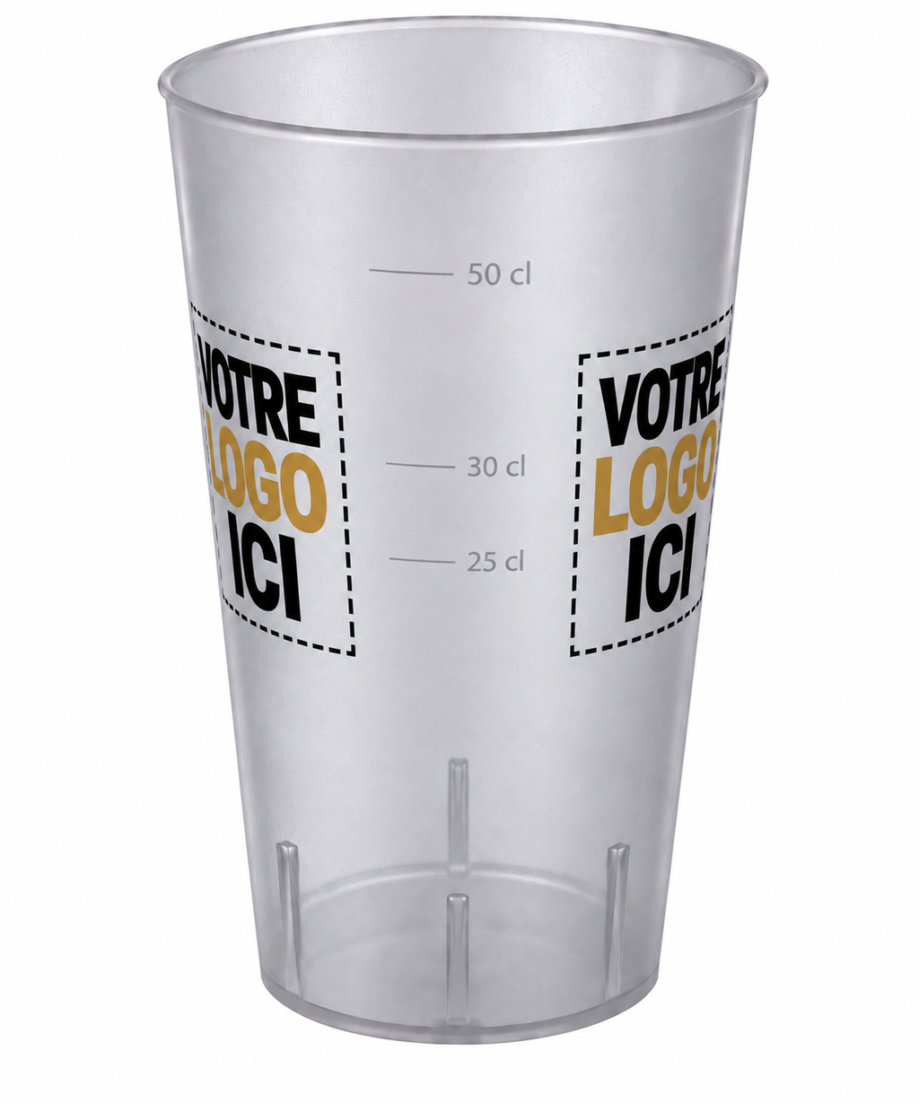 Verre Plastique / Ecocup - Personnalisé -